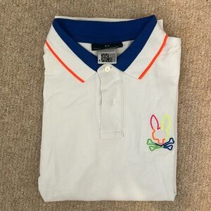 Psycho Bunny collard shirt Sz. 4